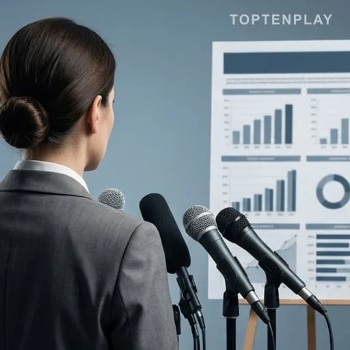 Économiste anonyme commentant des graphiques sur la retraite