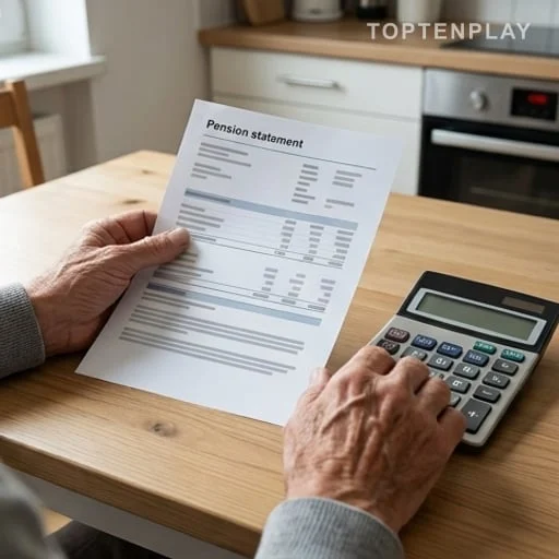 Comparaison entre pension de retraite et budget du ménage