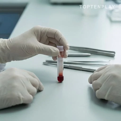 Analyse de plombémie dans un laboratoire de santé