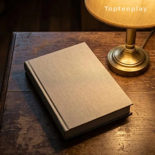 Livre de mémoires posé sur une table, évoquant l'autobiographie de Sam Neill