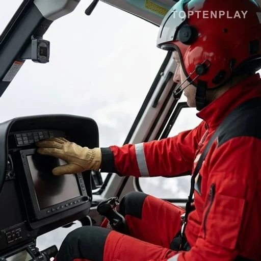 Secours héliporté en montagne sous protocole discret