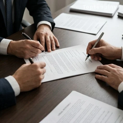 Signature d'une lettre collective adressée à un ministère par des représentants associatifs
