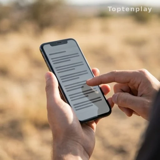 Signature d'une pétition en ligne sur smartphone lors d'un été de sécheresse