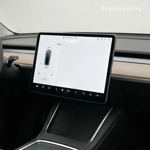 Habitacle de SUV électrique avec grand écran central HarmonyOS et instrumentation numérique