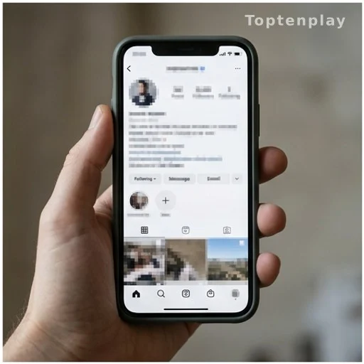 Smartphone affichant une publication sur les réseaux sociaux, déclaration Patrick Bruel
