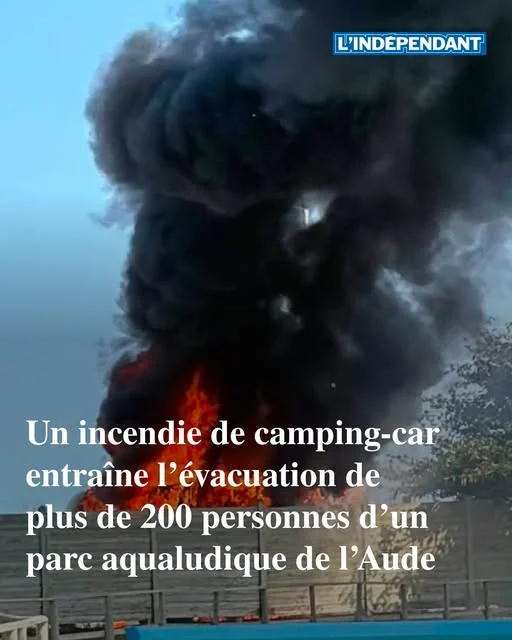 Aqualand de Port-Leucate: 200 personnes évacuées après un feu de camping-car
