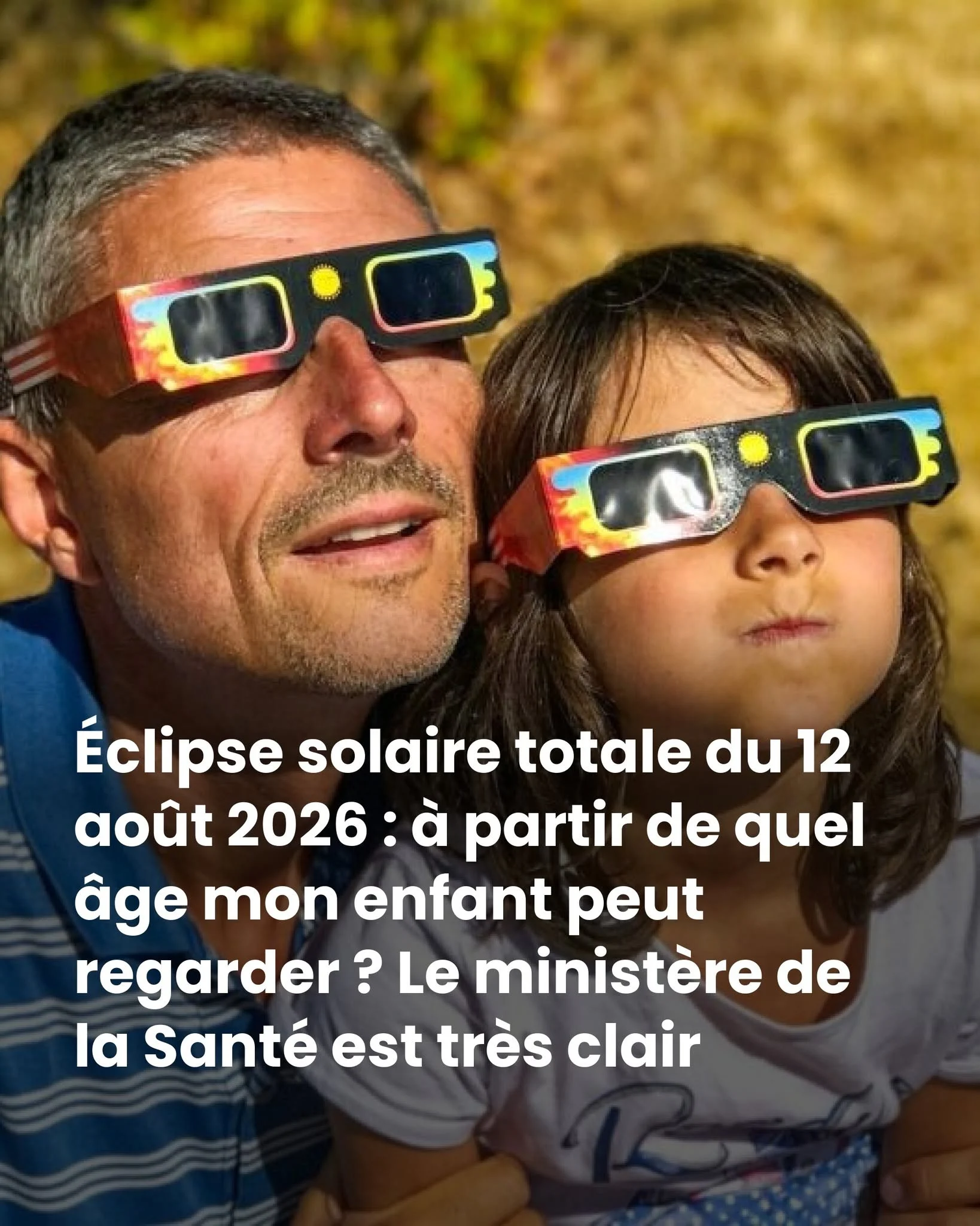 Éclipse du 12 août: à quel âge les enfants peuvent-ils regarder?