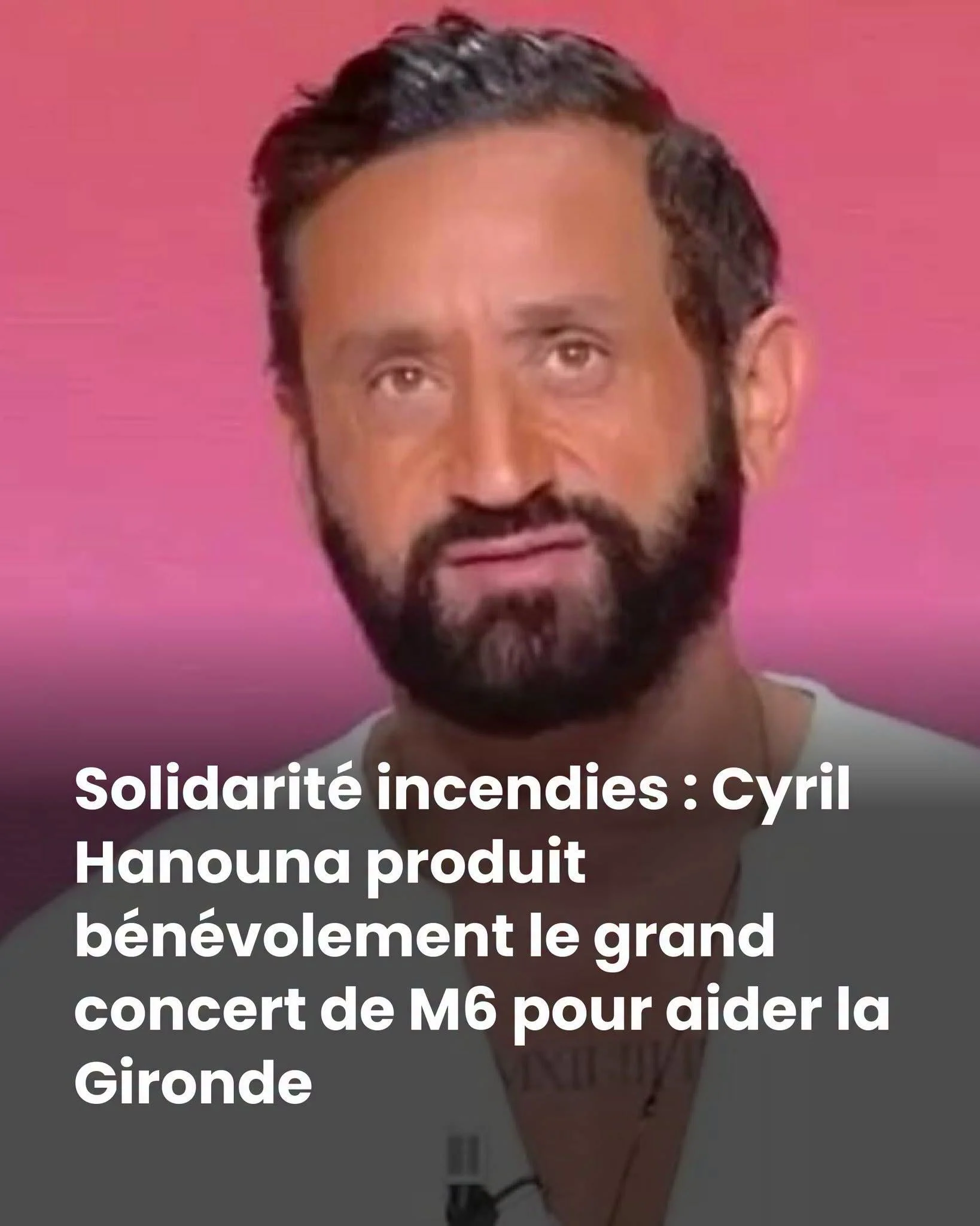 Incendies en Gironde: un concert sur M6 vise un million d&rsquo;euros de dons