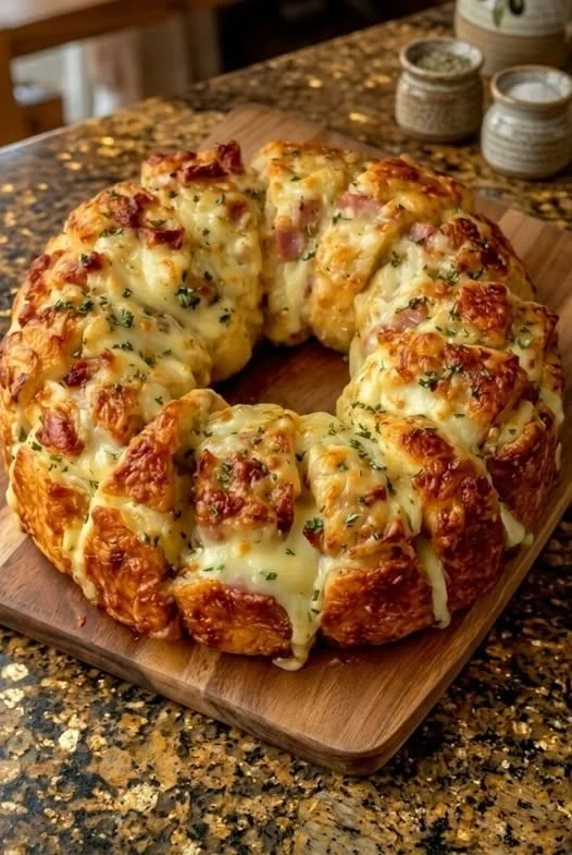 La couronne Cordon Bleu en pâte feuilletée prête en 15 min
