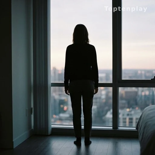 Silhouette de femme de dos à une fenêtre, évoquant la fidélité et la discrétion de Colette