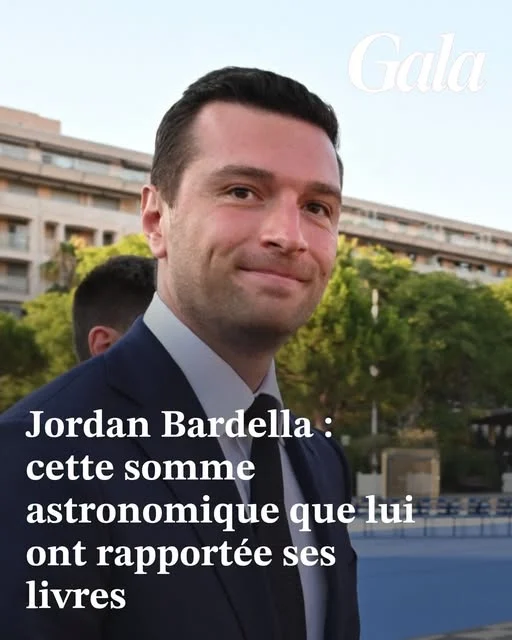 Plus d&rsquo;un million d&rsquo;euros: ce que les livres de Bardella lui ont rapporté