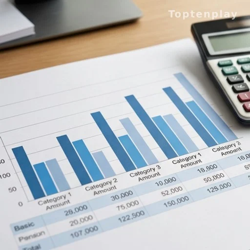 Tableau comparatif des pensions moyennes par catégorie professionnelle