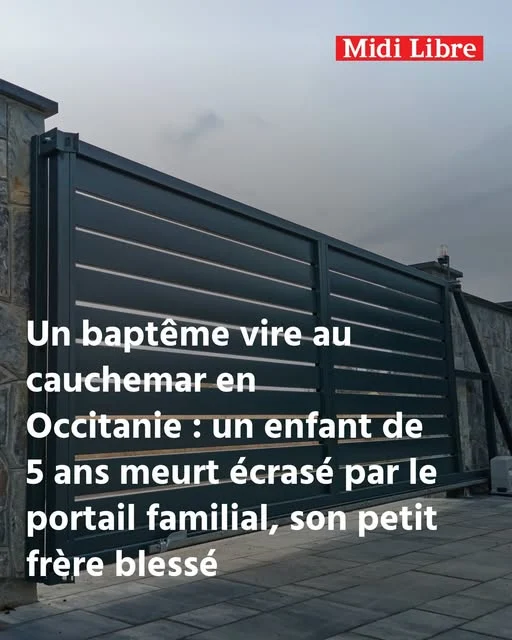 Un enfant de 5 ans tué par un portail lors d&rsquo;un baptême dans le Gers