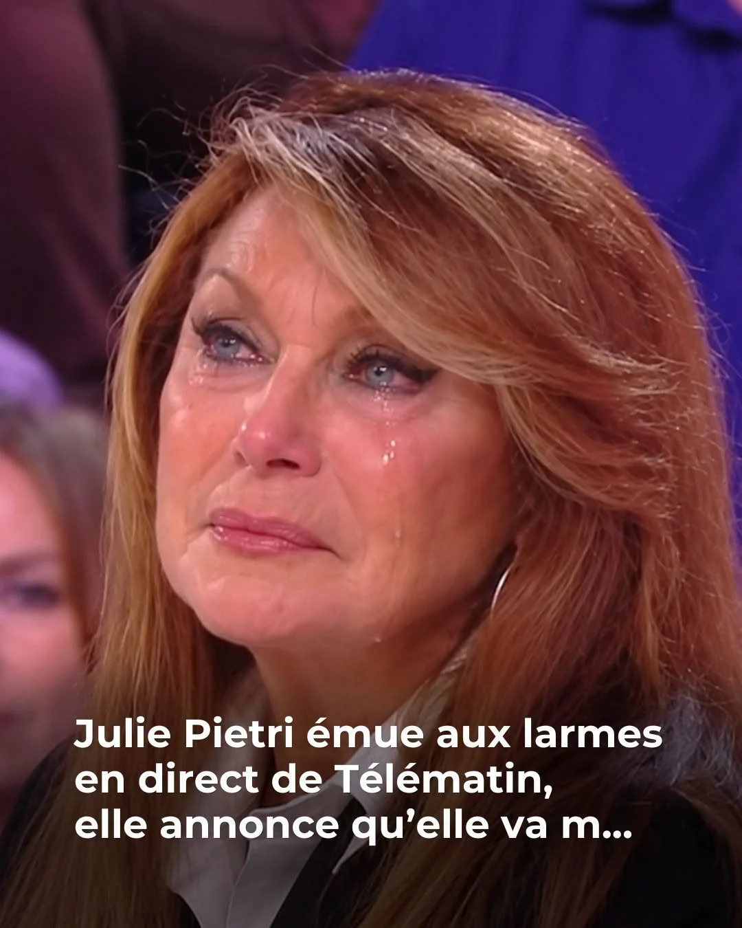 Julie Pietri en larmes sur Télématin: la surprise de l&rsquo;association qu&rsquo;elle parraine depuis 2016