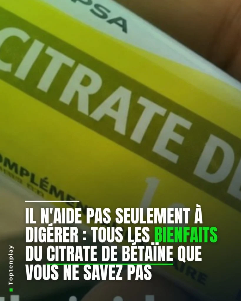 Citrate de bétaïne: des effets sur le foie, le cœur et le cerveau évoqués cover 2