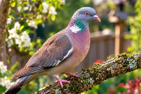 Pigeon ramier au jardin: sa visite signale un lieu où il se sent bien cover